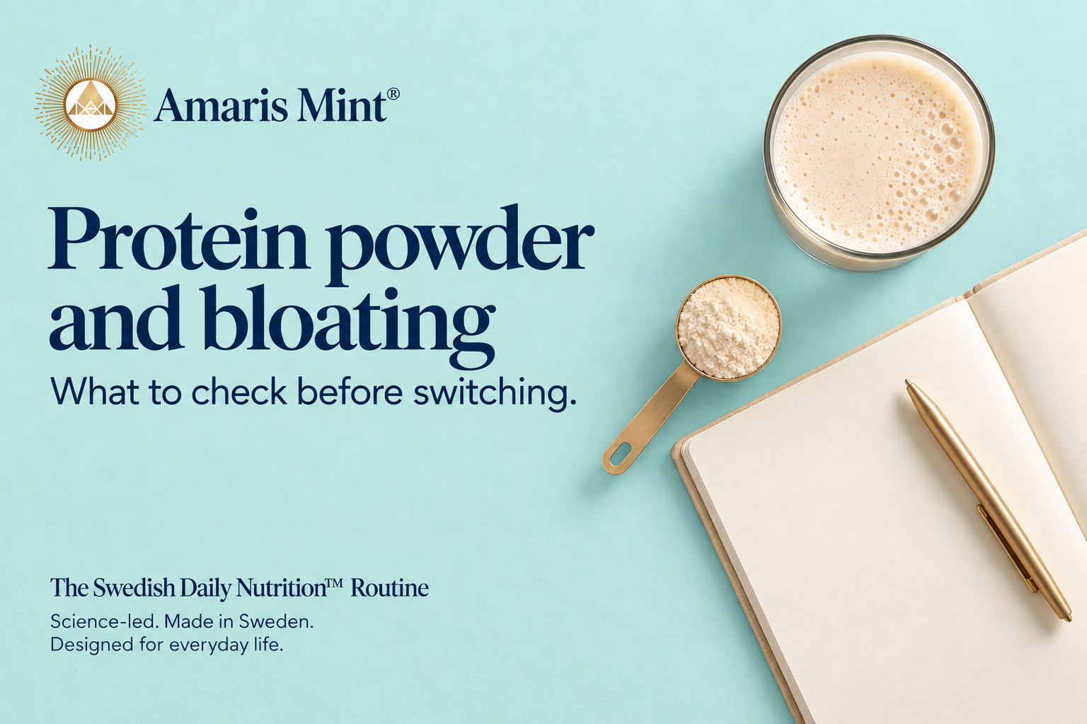 Protein Powder and Bloating: What to Check Before Switching